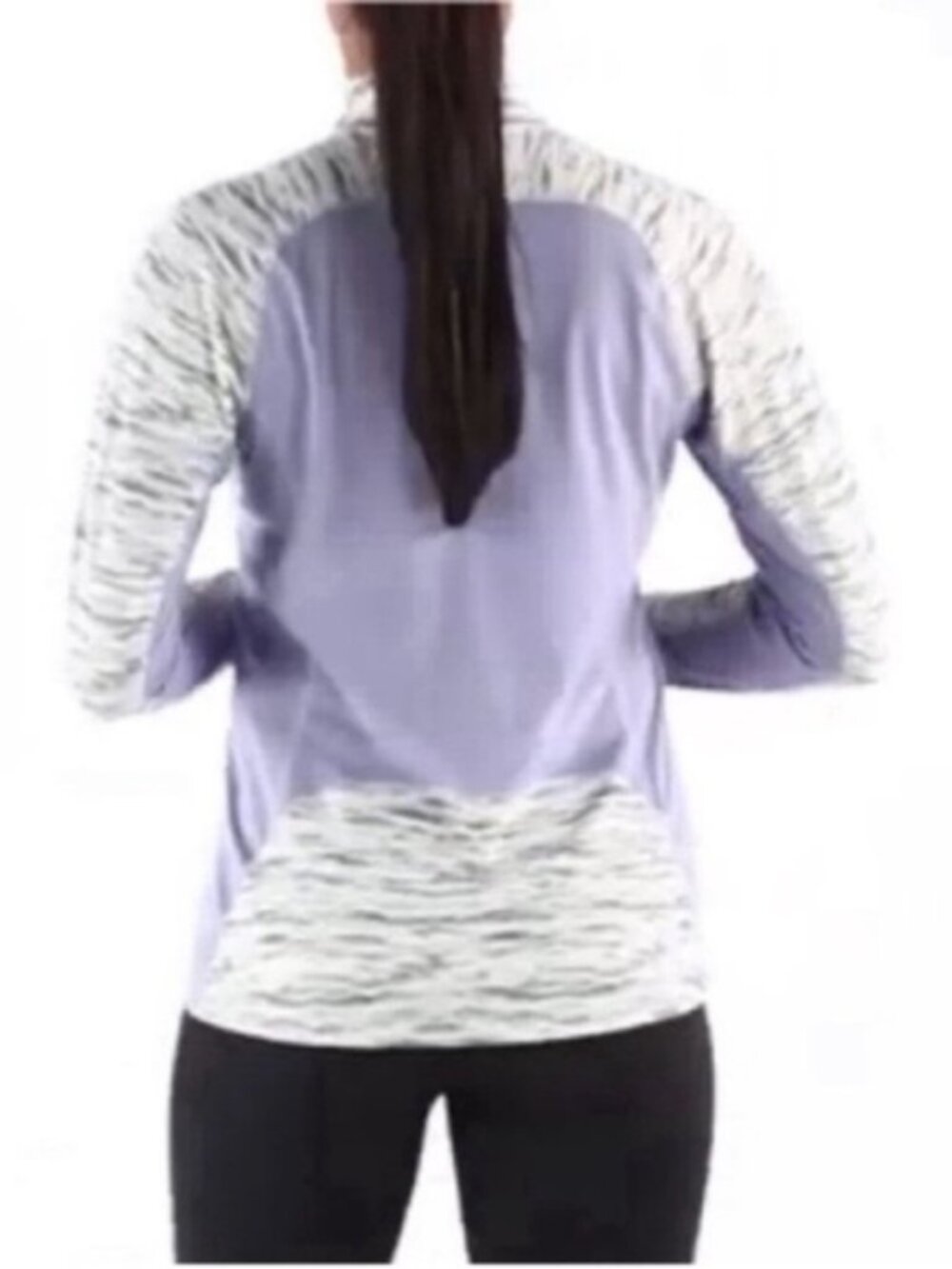 Patagonia Women’s Top All Weather Zip Neck Shirt Pullover Purple New size Small - Picture 2 of 16